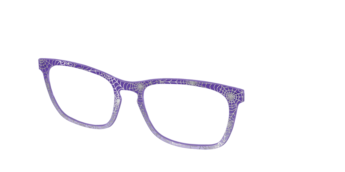 The Holographic Purple Webbed Crystal
