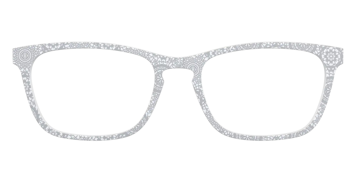 The Pale Gray Medallion Lace