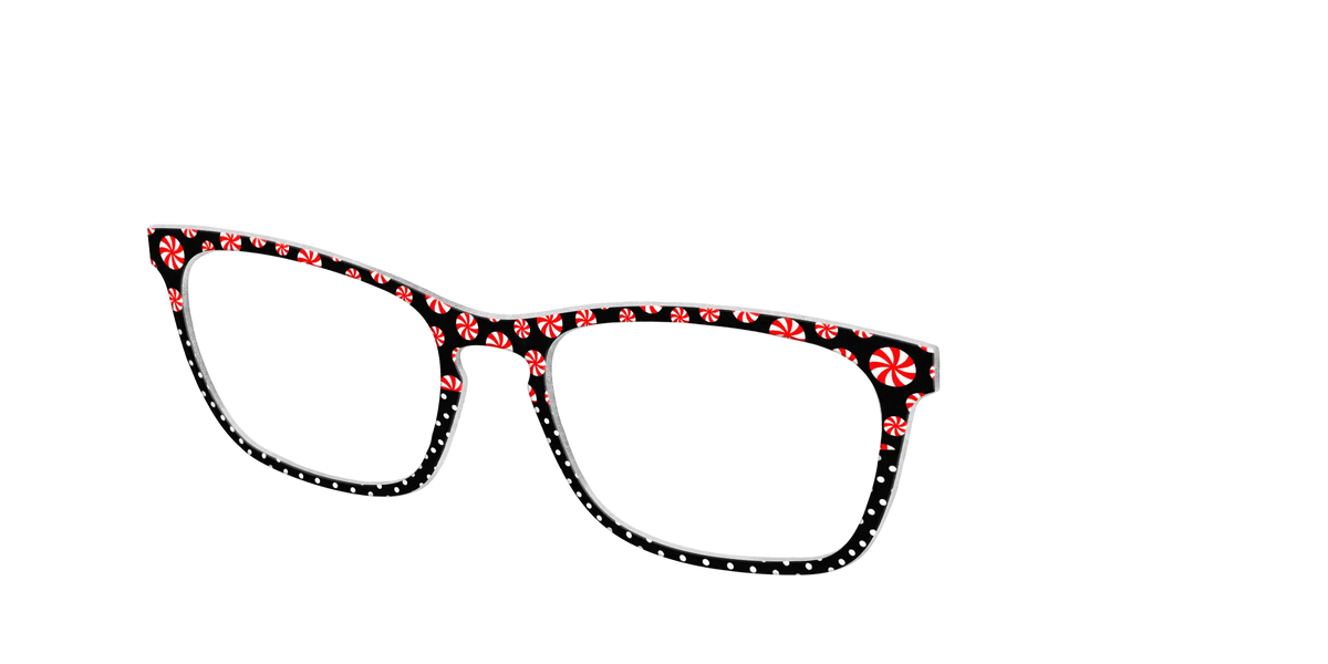 The Peppermint Pin Dot Split
