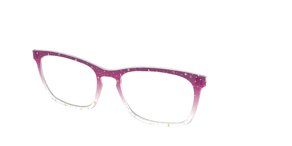 The Pink Ombre Gold Foil Crystal