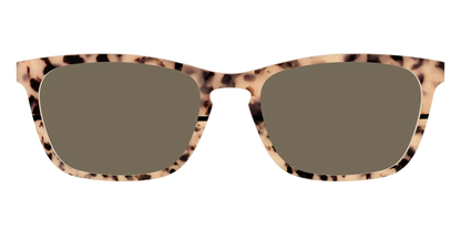The Polarized Bisque Tortoise Split Sun Top