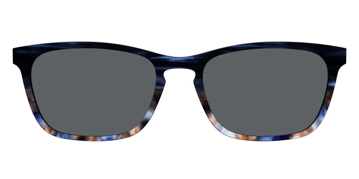 The Polarized Blue Horn Tortoise Sun Top