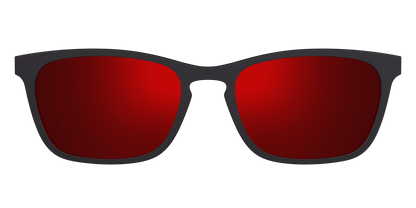 The Polarized Red Reflective Sun Top