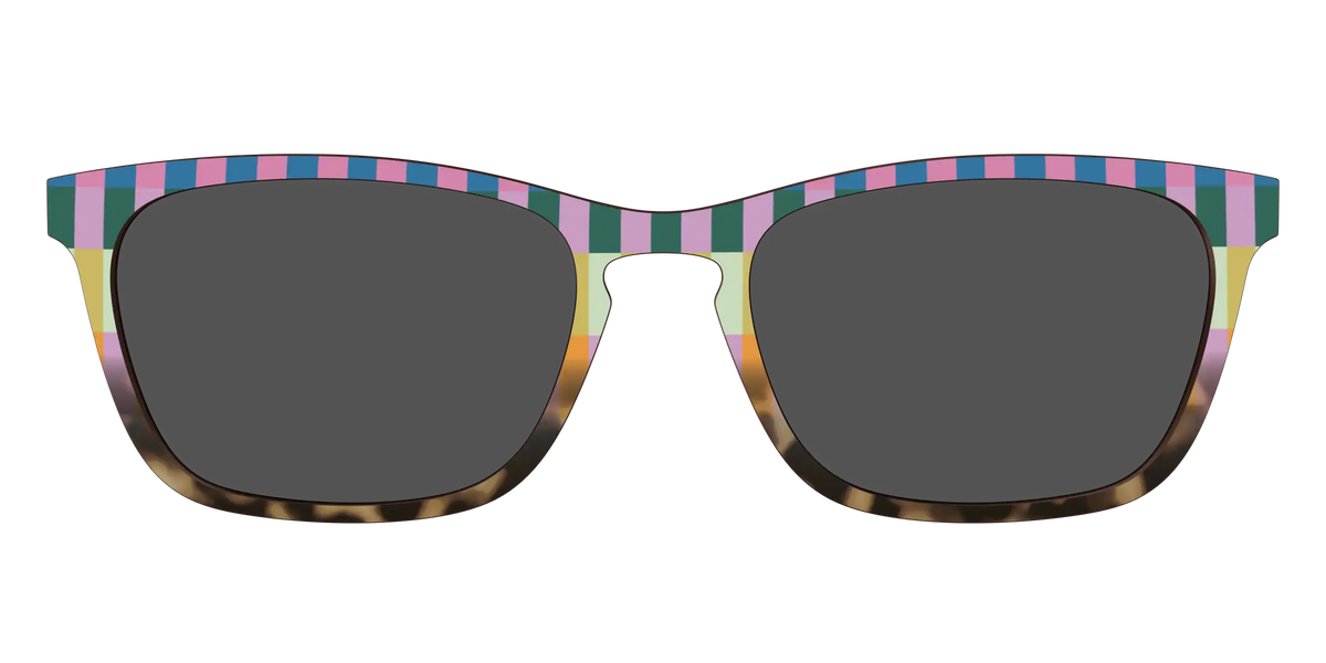 The Polarized Summer Stripes Tortoise Sun Top