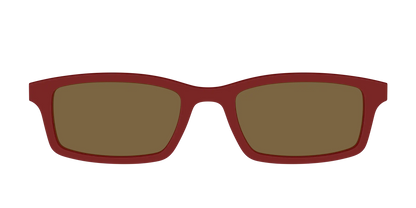 The Polarized Burgundy Sun Top