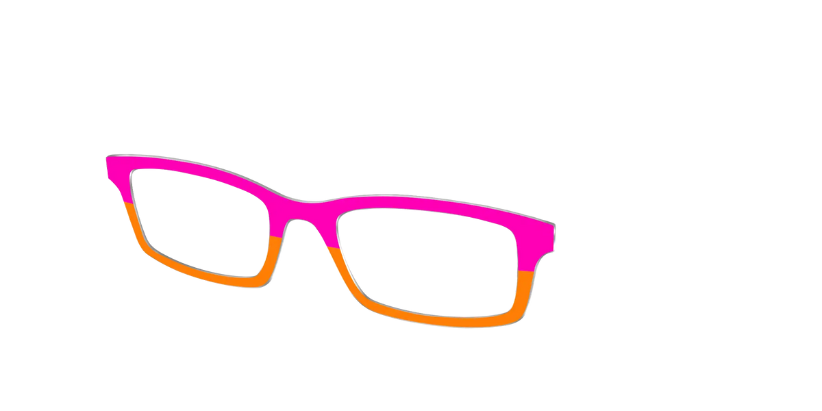 The Cerise and Tangerine Split