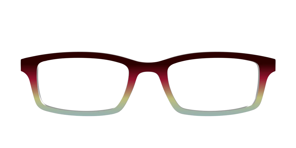 The Cherry to Frosted Mint Gradient