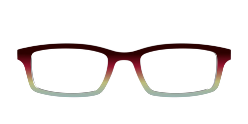 The Cherry to Frosted Mint Gradient