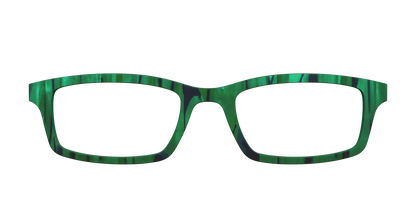 The Emerald Moire Stripes