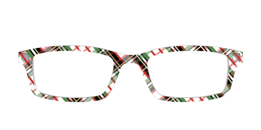 The Evergreen Plaid with Foil Crystal