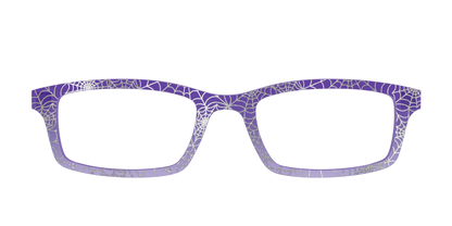 The Holographic Purple Webbed Crystal