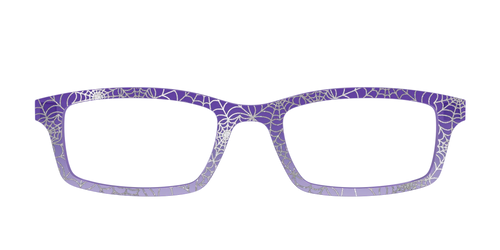 The Holographic Purple Webbed Crystal