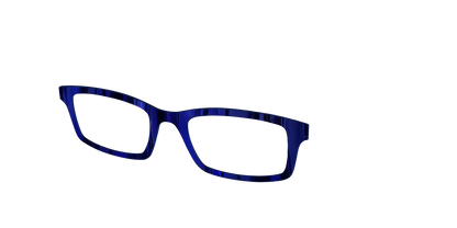 The Indigo Moire Stripes