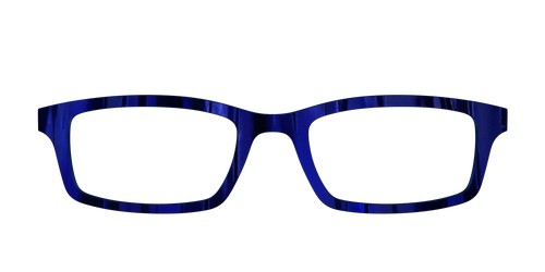 The Indigo Moire Stripes