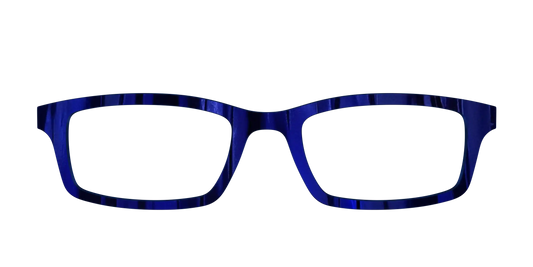 The Indigo Moire Stripes