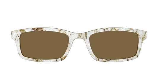 The Polarized Ivory Sand Pearl Shell Sun Top