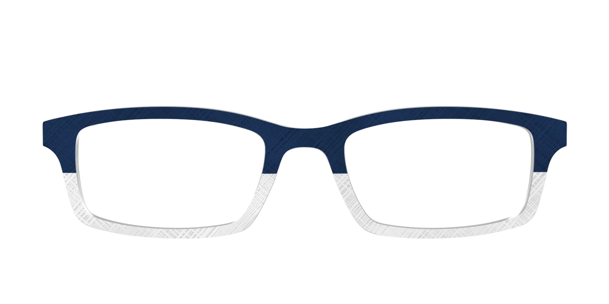 The Navy Plaid Crystal Split