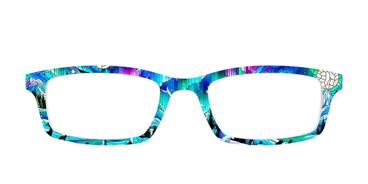 The Northern Lights Stained Glass