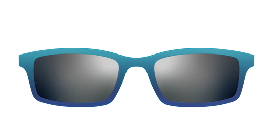 The Polarized Ocean Blue Sun Top