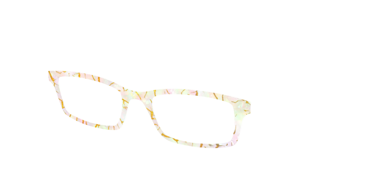 The Opalescent Pearl with Gold Streaks