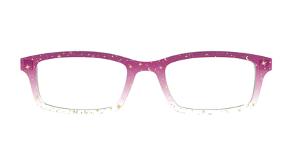 The Pink Ombre Gold Foil Crystal