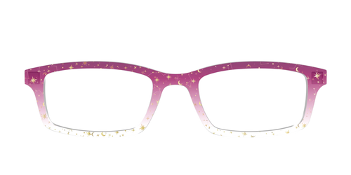 The Pink Ombre Gold Foil Crystal