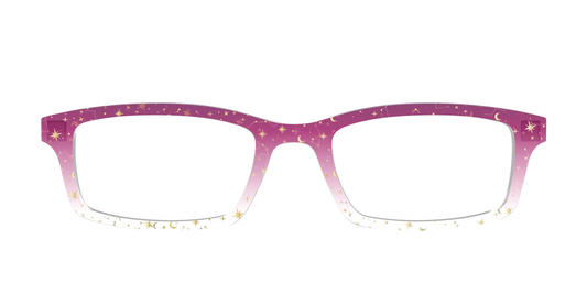The Pink Ombre Gold Foil Crystal