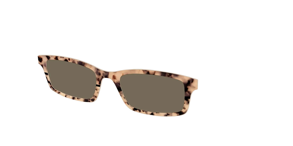 The Polarized Bisque Tortoise Split Sun Top