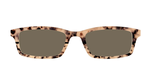 The Polarized Bisque Tortoise Split Sun Top