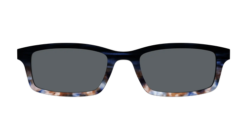 The Polarized Blue Horn Tortoise Sun Top