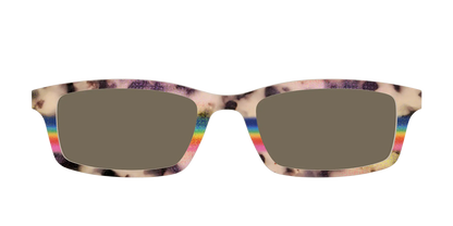 The Polarized Prism Split Tortoise Sun Top