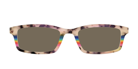 The Polarized Prism Split Tortoise Sun Top