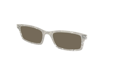 The Polarized White Quartz Pearl Sun Top