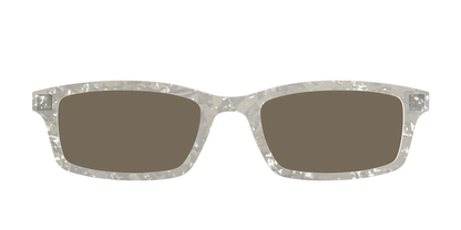 The Polarized White Quartz Pearl Sun Top