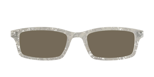 The Polarized White Quartz Pearl Sun Top