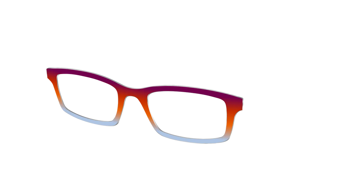 The Raspberry to Periwinkle Gradient