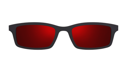 The Polarized Red Reflective Sun Top