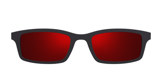 The Polarized Red Reflective Sun Top