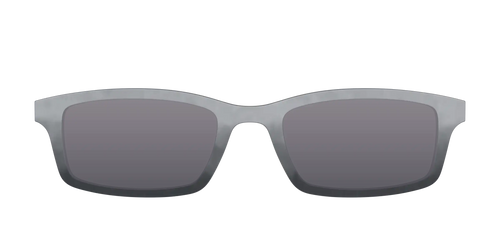The Polarized Slate Dip Dye Sun Top