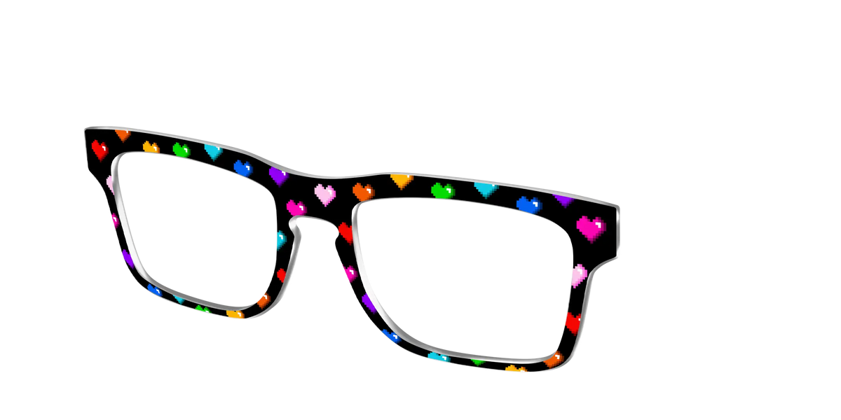 The 8-Bit Rainbow Hearts