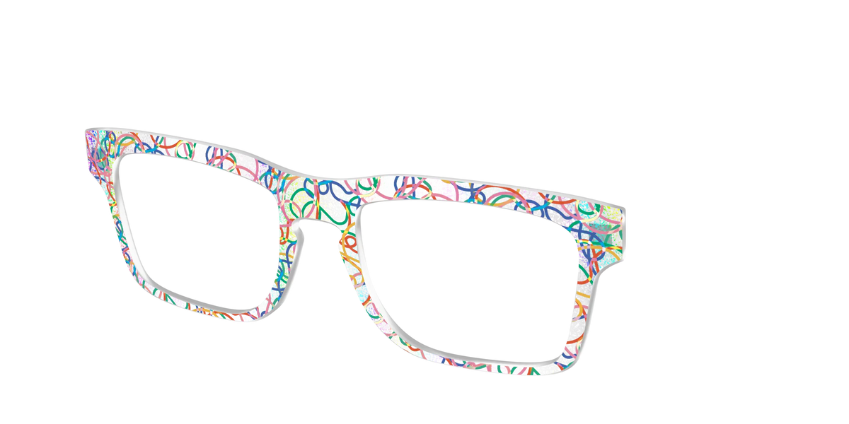 The Celebration Streamers Holographic Crystal