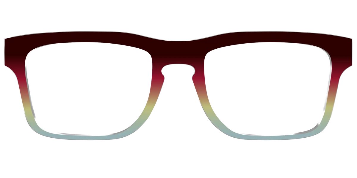 The Cherry to Frosted Mint Gradient