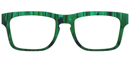 The Emerald Moire Stripes