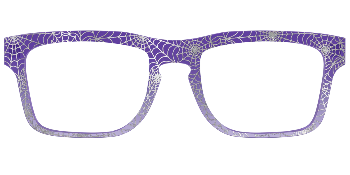 The Holographic Purple Webbed Crystal