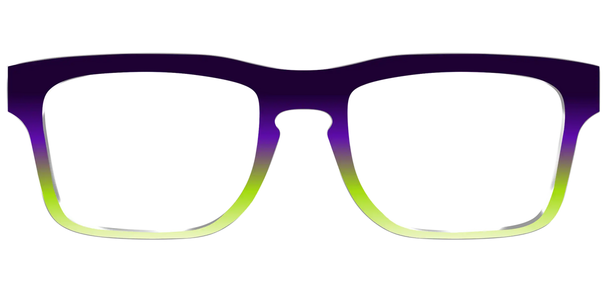 The Midnight to Electric Lime Gradient