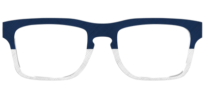 The Navy Plaid Crystal Split