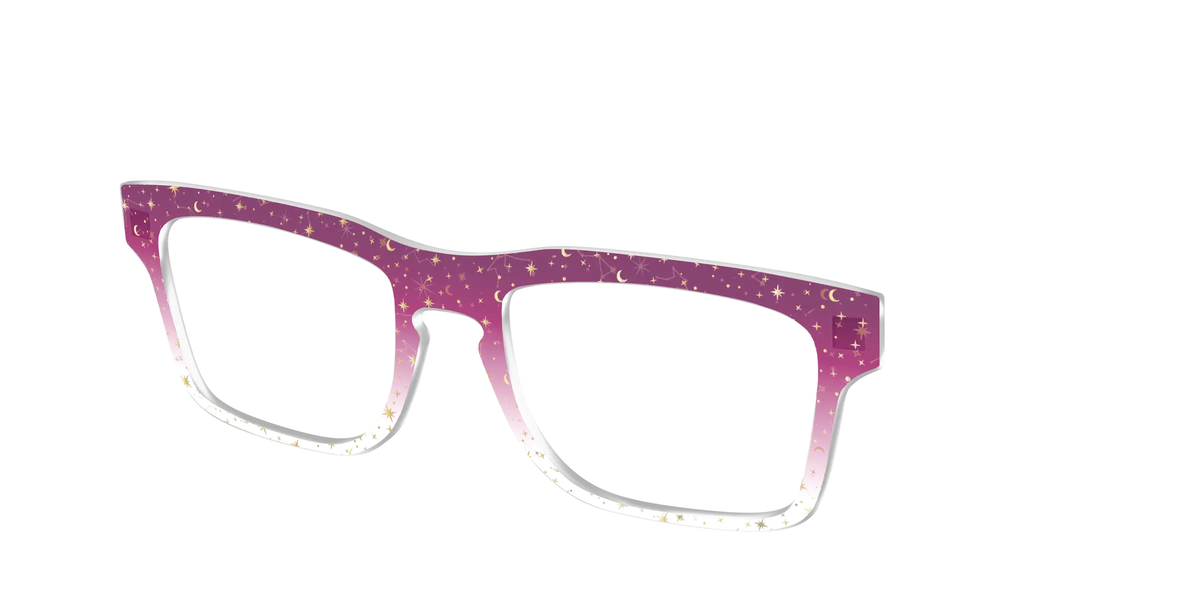 The Pink Ombre Gold Foil Crystal