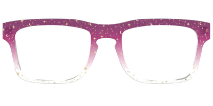 The Pink Ombre Gold Foil Crystal
