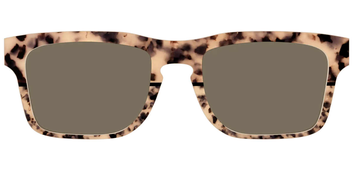 The Polarized Bisque Tortoise Split Sun Top