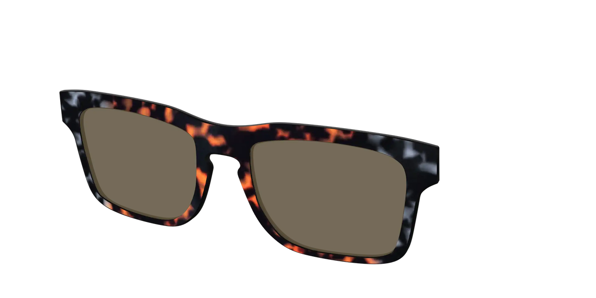The Polarized Gray & Amber Tortoise Sun Top